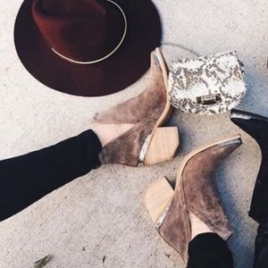 Jeffery Campbell Cromwell Western Snake Bootie 9